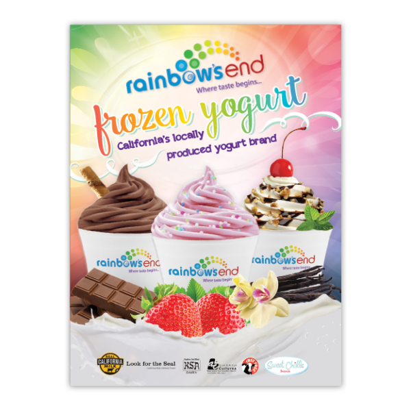 Frozen Yogurt Poster 18 x 24